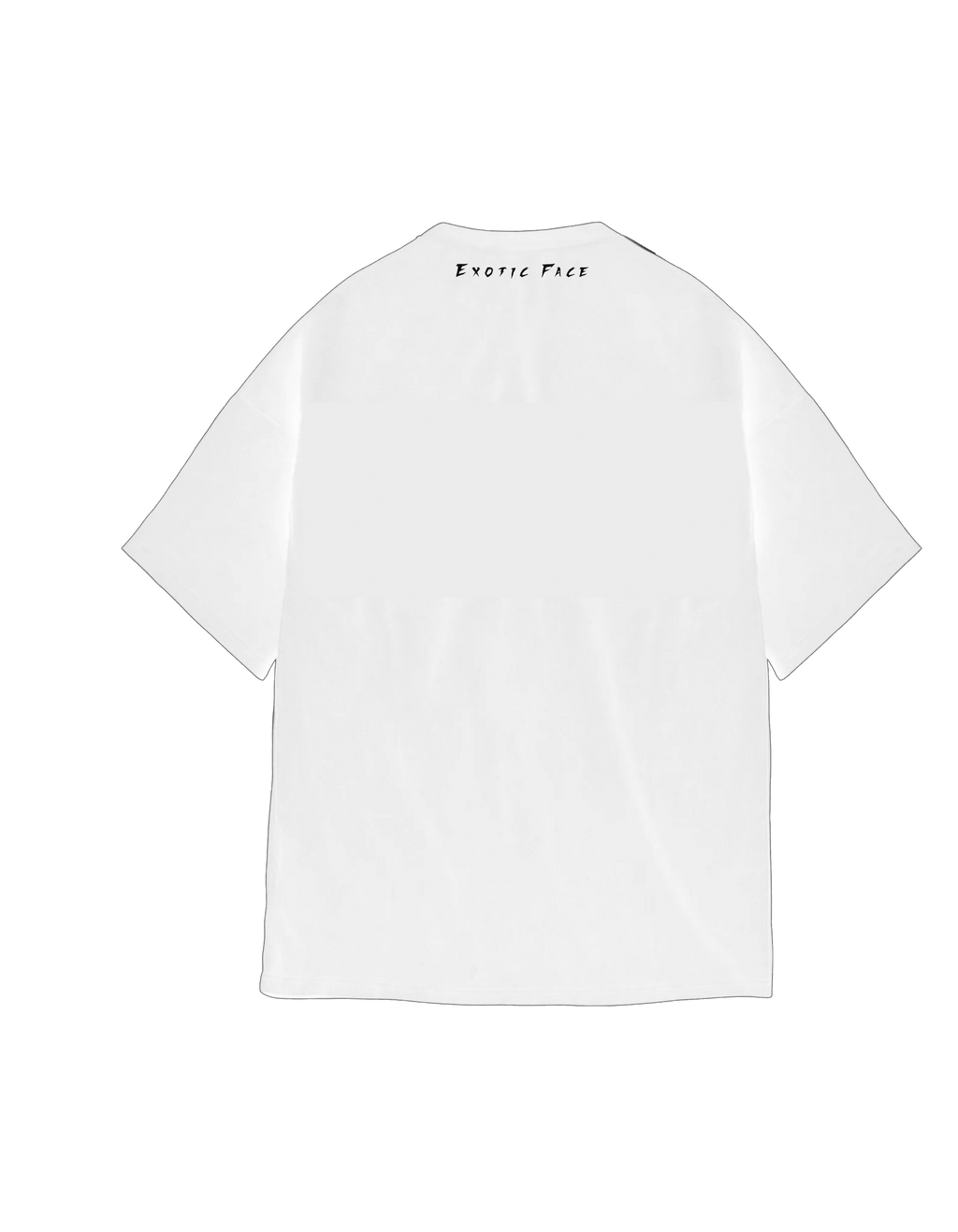 Camiseta ExoticFace blanca Modelo 01