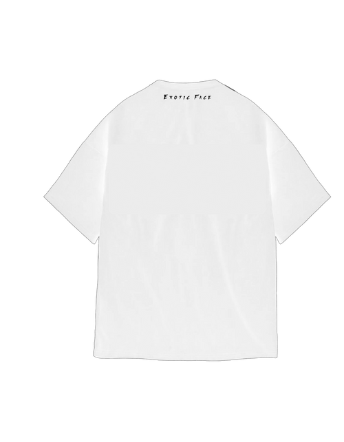 Camiseta ExoticFace blanca Modelo 01