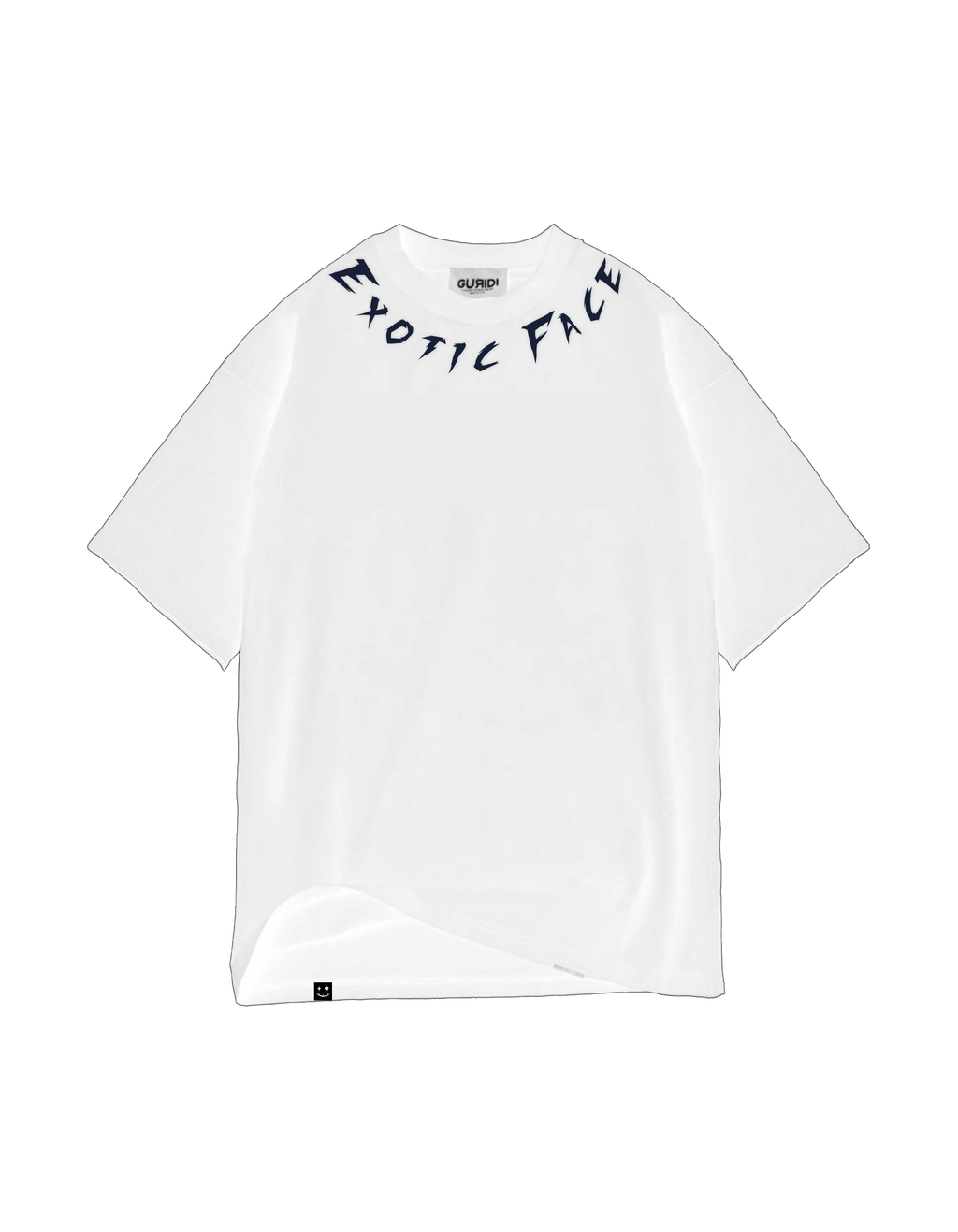 Camiseta ExoticFace blanca Modelo 01