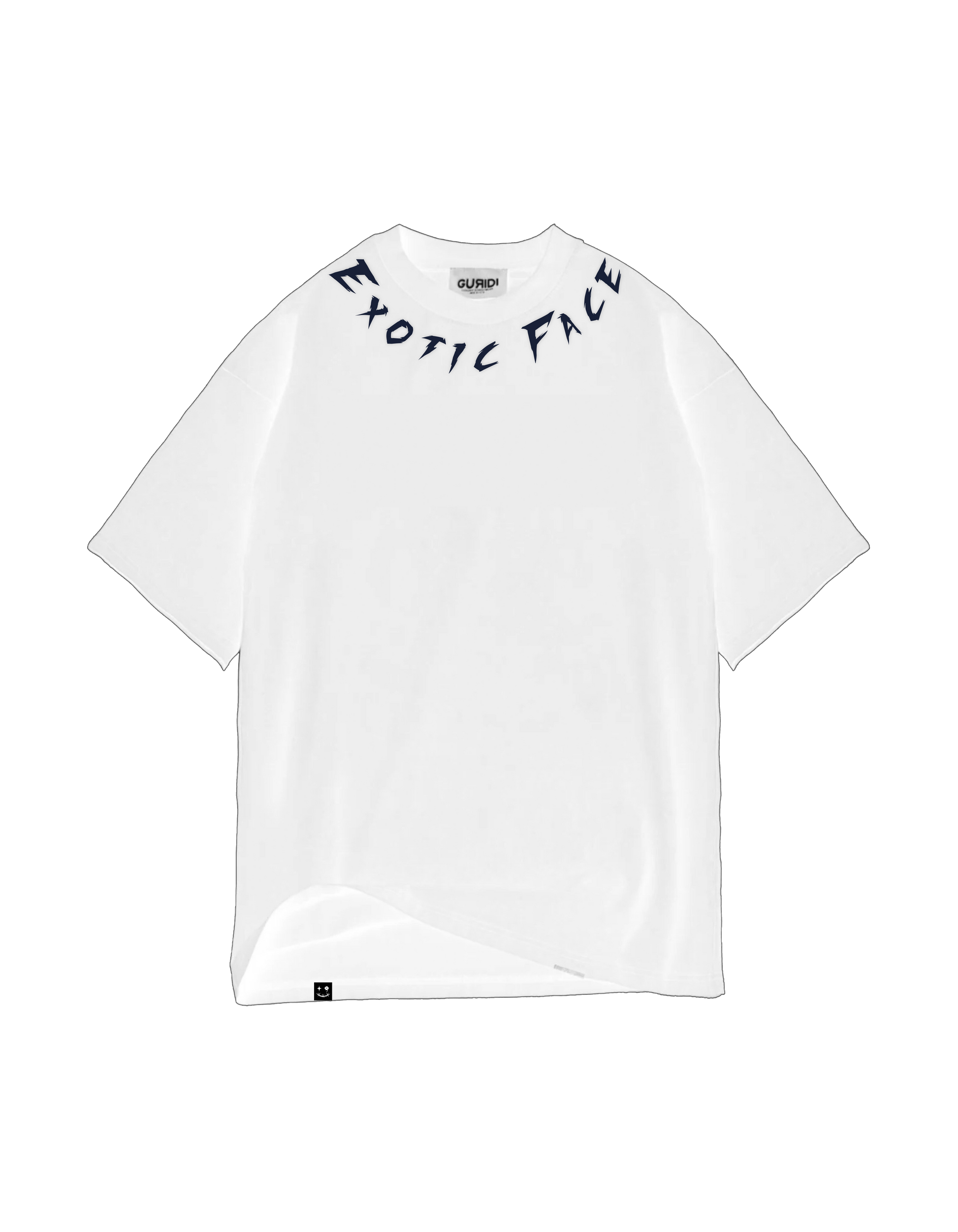 Camiseta ExoticFace blanca Modelo 01