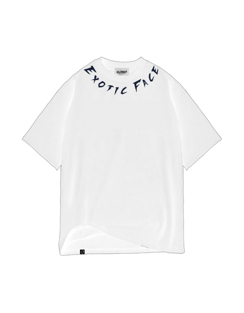 Camiseta ExoticFace blanca Modelo 01